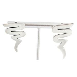 Taxco Mexico | 925 Sterling | Vintage Earrings | Modernist Abstract